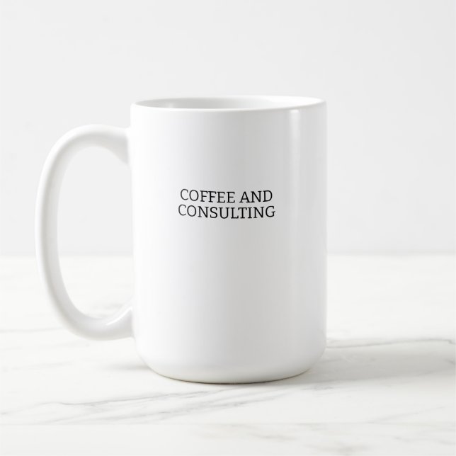 Tasse Café et Conseil, Cadeau d'Appréciation Pour  (Gauche)