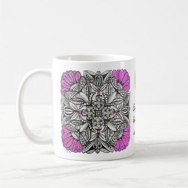 Tasse Café Initial Personnalisé est un Langage en  (Gauche)