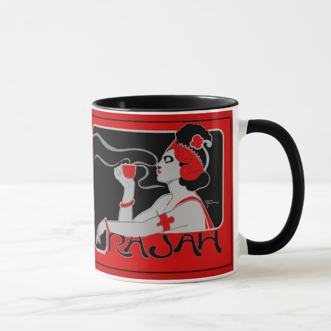 Tasse Café Vintage Rajah 2 (Droite)