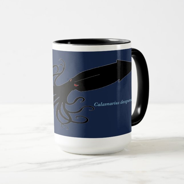 Tasse Calamar du Désespoir (Devant droit)