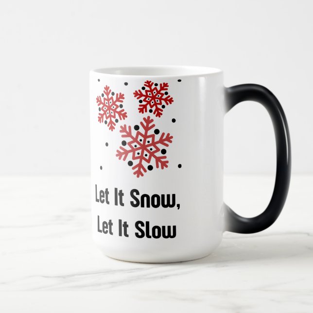 Tasse Calme Hiver – Design Minimaliste Cosy (Droite)