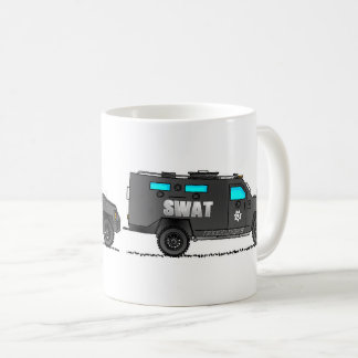 Tasse Camion SWAT, Cadeau Véhicule Tactique de Pol