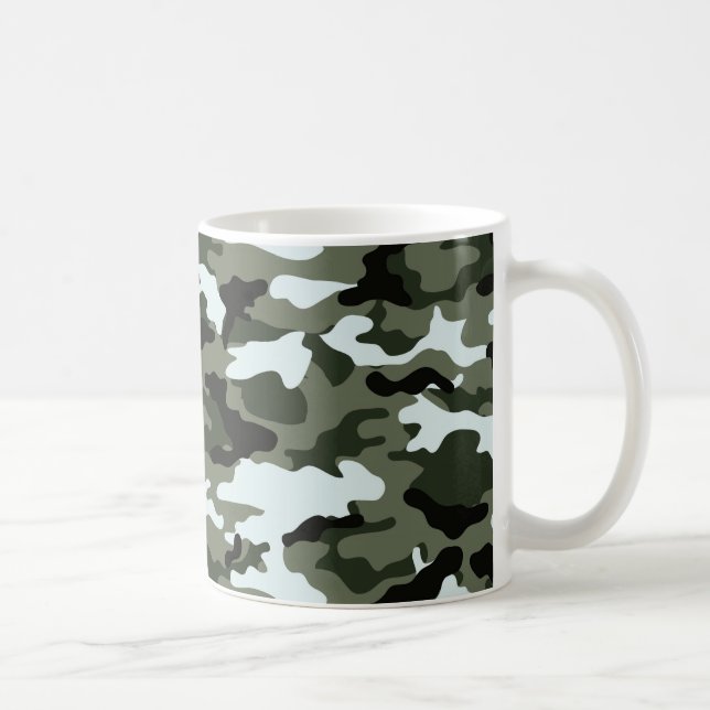 Tasse camouflage vert militaire (Droite)