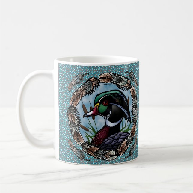 Tasse Canard Bois (Gauche)