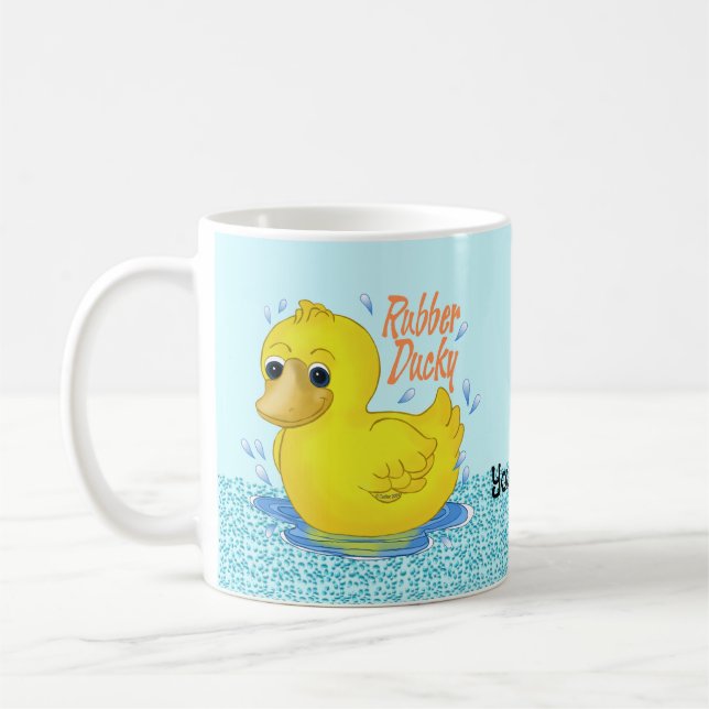 Tasse Canard en caoutchouc  (Gauche)