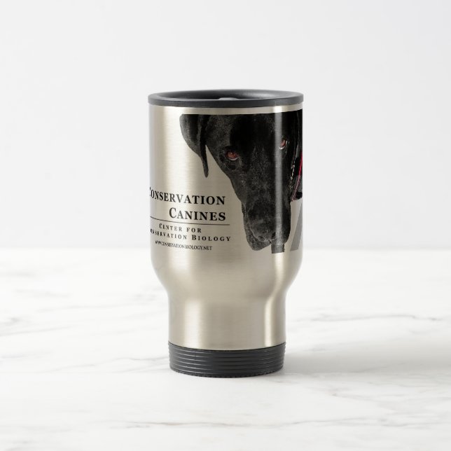 Tasse canine de voyage de conservation (Centre)