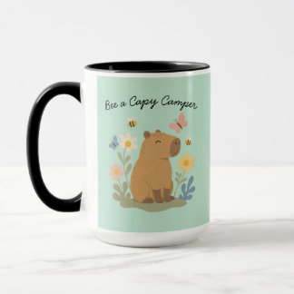 Tasse Capybara Campeur Abeille Capybara
