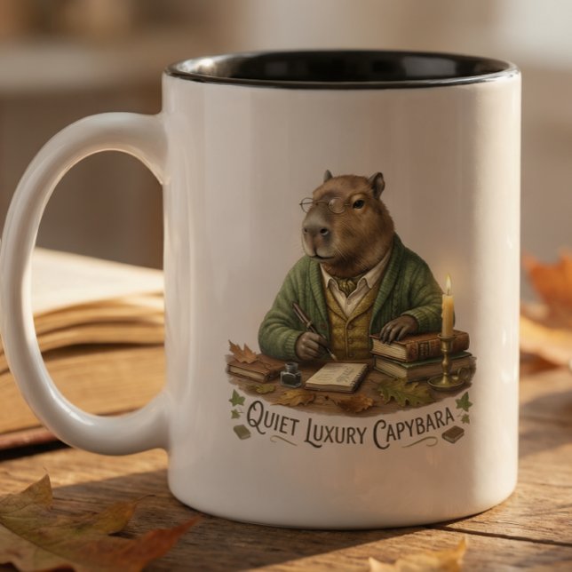 Tasse Capybara de Lecture – Mug Café pour Amoureux (Créateur téléchargé)
