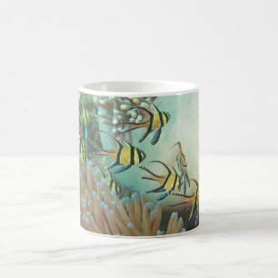 Tasse cardinale de poissons