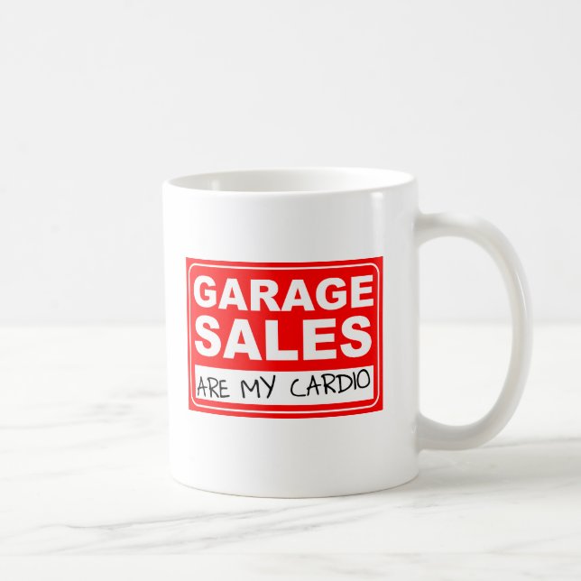 Tasse Cardio Vente de Garage (Droite)
