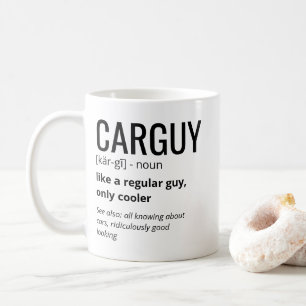 Tasse Carguy, Cadeaux de définition de gars de voi