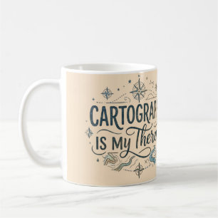Tasse Cartographie Est Ma Thérapie