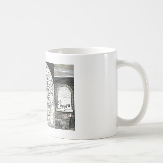 Tasse cassée mais non brisée (Droite)