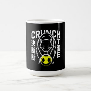 Tasse Cat Soccer Crunch Cadeau parfait pour un fan