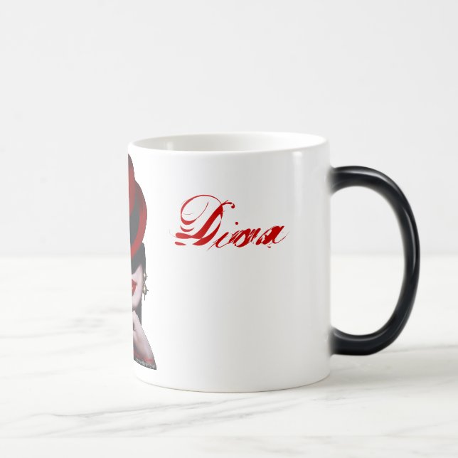 Tasse célèbre de diva (Morph) (Droite)