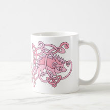 Tasse celtique de hérisson