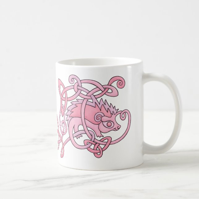 Tasse celtique de hérisson (Droite)