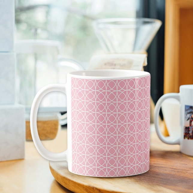Tasse Cercle Rose (Créateur téléchargé)