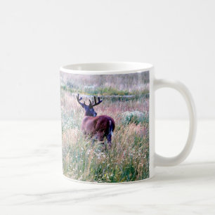 Tasse Cerf à Queue Blanche en Champ Estival