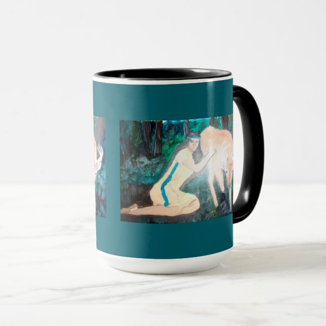 Tasse Cerf Dompté (Devant droit)