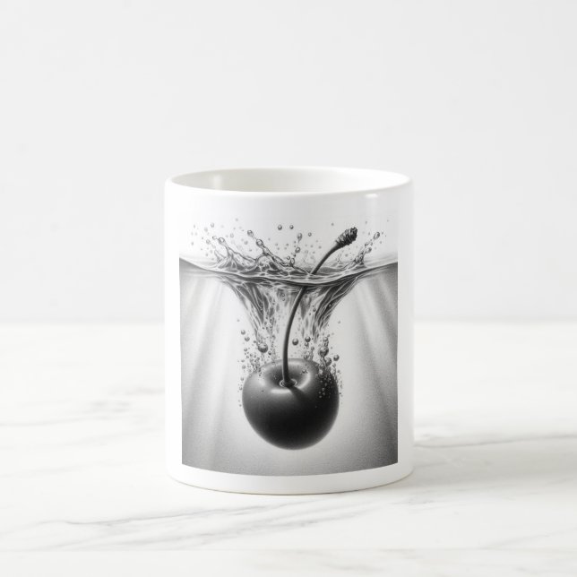 Tasse cerise flottante (Centre)