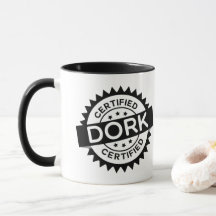 Tasse certifiée de Dork