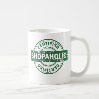 Tasse certifiée de Shopaholic