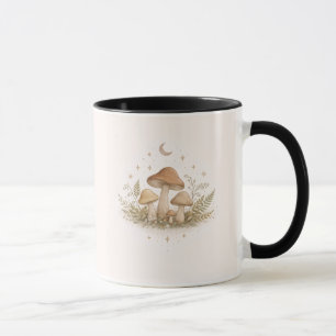 Tasse Champignon Cottagecore – Café Esthétique Fée
