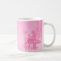 Tasse Champignon et Fleur de Fée Mignonne