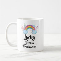 Tasse Chanceux d'être un indépendant