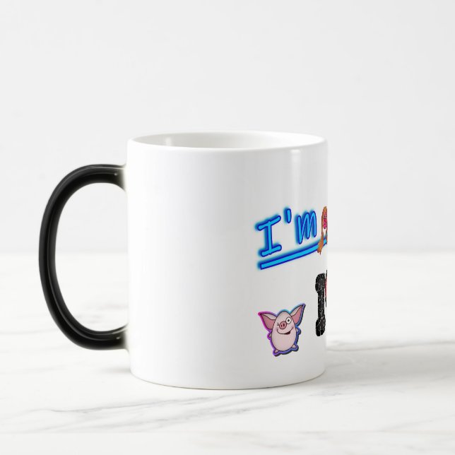 Tasse changeant de couleur (Gauche)