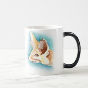 Tasse changeante de chaleur-couleur de renard de