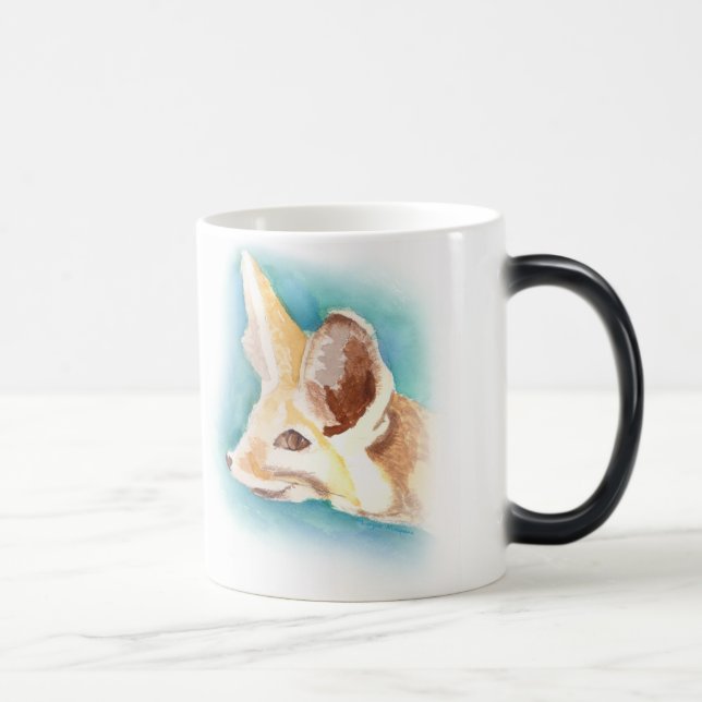 Tasse changeante de chaleur-couleur de renard de (Droite)