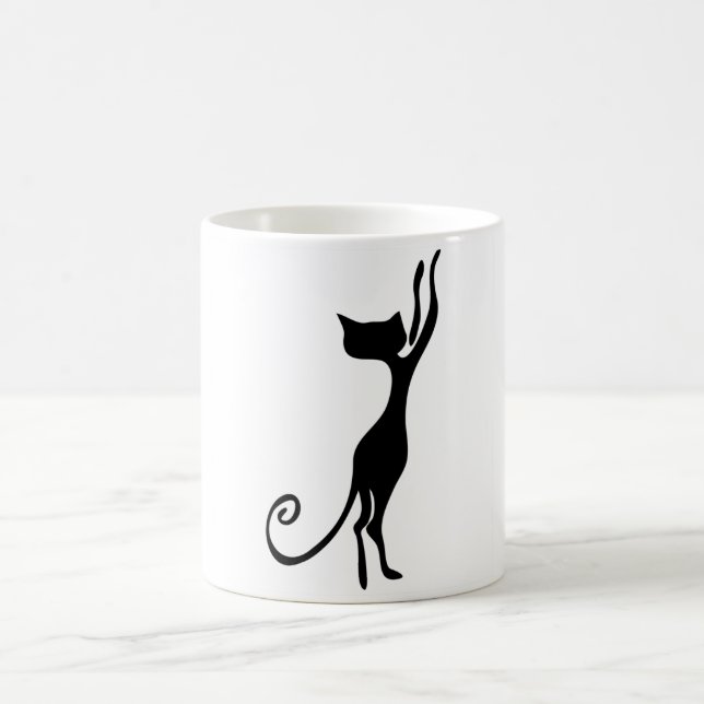 Tasse changeante de chat de couleur (Centre)