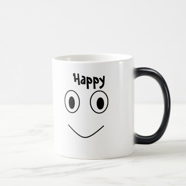 Tasse changeante de la température heureuse (Droite)