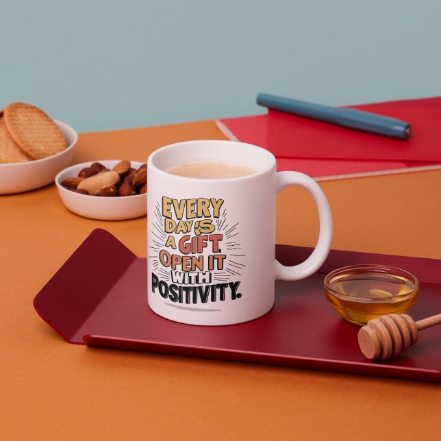 Tasse Chaque Jour est un Cadeau - État d'Esprit Ma (Créateur téléchargé)