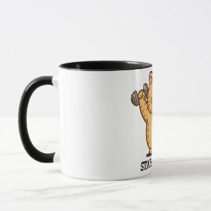 Tasse Chat Chanceux « Restez Fort » - C Cawaii Ins