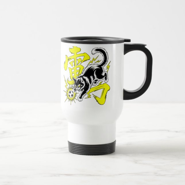 Tasse Chat Éclair Électrique - Pour Joueurs de Foo (Droite)