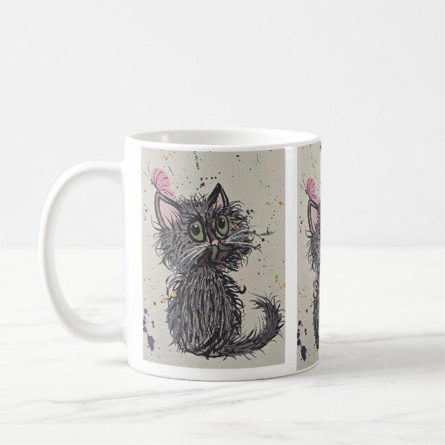 Tasse Chat Éfrayant (Gauche)