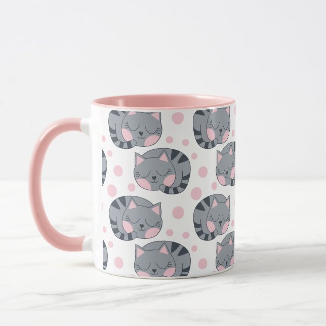 Tasse Chat Endormi (Gauche)