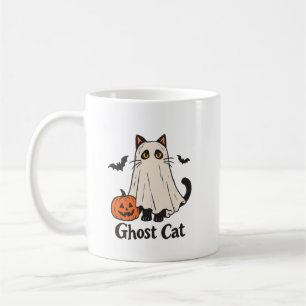 Tasse Chat Fantôme Effrayant Chat Fantôme Hallow
