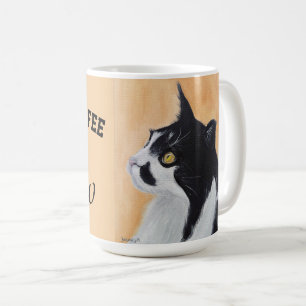 Tasse chat j'ai besoin de café tout de suite