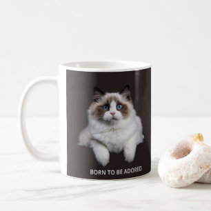 Tasse Chat - Né pour être adoré