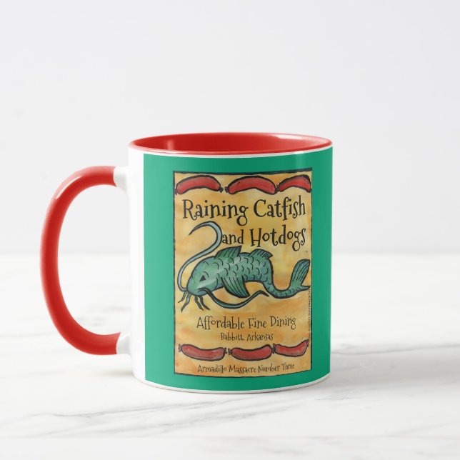 Tasse Chat-Poisson-Pluie (Gauche)