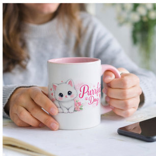 Tasse Chat Rose Parfaite pour une Journée Idéale