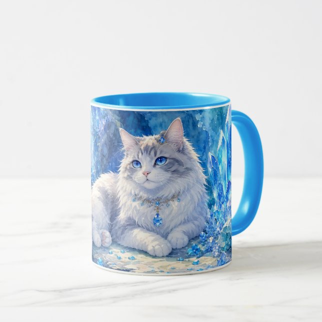 Tasse Chat Royal de Neige (Devant droit)