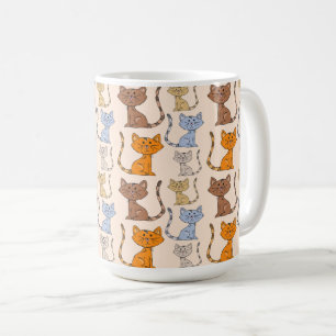 Tasse Chats Colorés Mignons