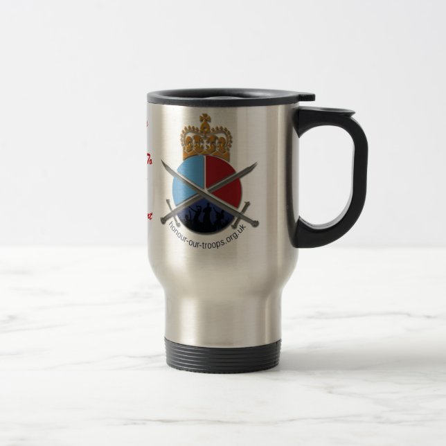 Tasse CHAUDE classique de voyage (Droit)
