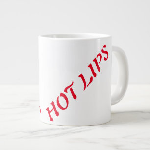 tasse chaude de lèvres