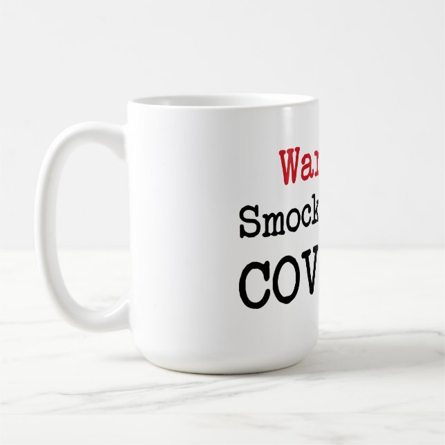 Tasse chaude d'humour de citation d'atout de (Gauche)